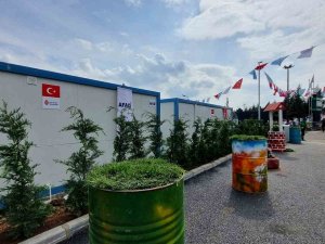 Onikişubat Yaşam Merkezini Geri Dönüşüm Malzemeleri Süsledi