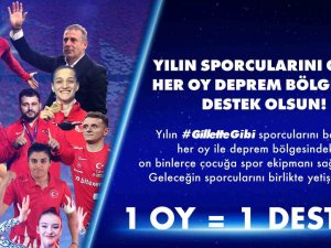 Yılın Sporcusu Ödülleri’nde Kullanılan Oylar Deprem Bölgelerine Olanak Sağlayacak