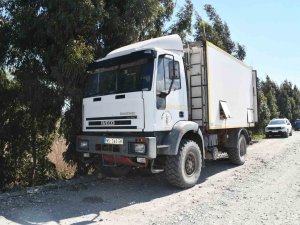 Söke Ovası’nda Yabancı Plakalı İş Makineleri Heyecan Oluşturdu