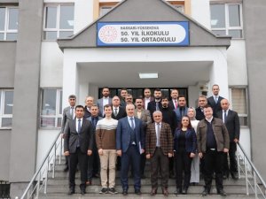 Meb Daire Başkanı Derekaya’dan Tımss’de Hakkari’yi Temsil Edecek Okula Ziyaret