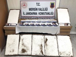 Mersin’de 110 Bin Adet Kaçak Makaron Ele Geçirildi