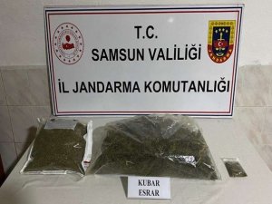 Samsun’da 3,5 Kilo Kubar Esrar Ele Geçirildi: 2 Gözaltı
