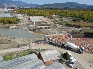 Patara Köprüsü Yapım Çalışmaları Devam Ediyor