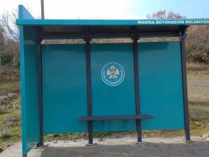 Alaşehir’in 21 Mahallesine Otobüs Durağı Yapıldı