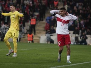 2024 Avrupa Şampiyonası Elemeleri: Türkiye: 0 - Hırvatistan: 2 (İ̇lk Yarı)