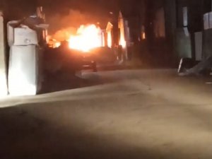 Bursa’da Geri Dönüşüm Deposunda Korkutan Yangın