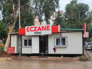 Parka Konteyner Kurup Eczanesini Açtı