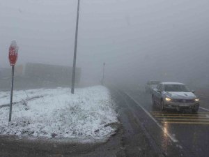 Bolu Dağı’nda Kar Yağışı Etkili Oluyor