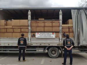 Ankara’da 3 Ton 600 Kilo Kaçak Tütün Ele Geçirildi