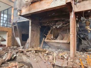 4 Katlı Apartmanda Kalorifer Kazanı Patladı
