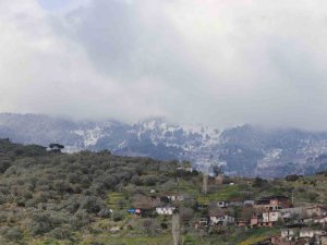 Aydın Dağları Beyaza Büründü