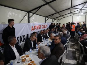 Beyazgül Suruç’ta Vatandaşlarla İftar Açtı