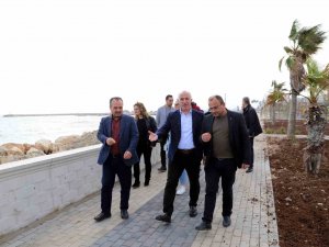 Karaduvar Sahili 2. Etap Park Çalışmalarında Sona Gelindi