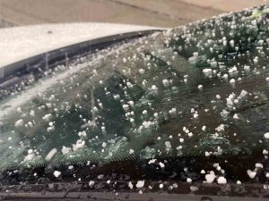 Beylikdüzü’nde Dolu Yağışı