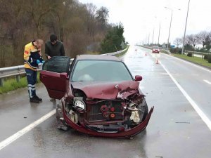 Samsun’da Trafik Kazası: 2 Yaralı