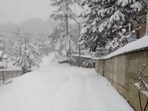 Bursa’nın Dağ Köyleri Kar Altına Kaldı