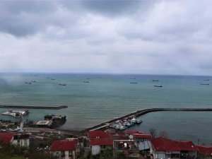 50’ye Yakın Gemi Samsun Açıklarında Sıra Bekliyor