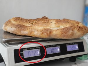 Fırın Denetiminde Pide Gramajları Yüksek Çıktı