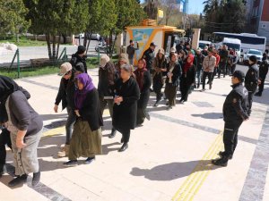 Şanlıurfa’da Terörden Gözaltına Alınan 24 Zanlı Adliyede