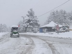 Bolu’nun Doğa Harikası Abant’ta Kış Güzelliği