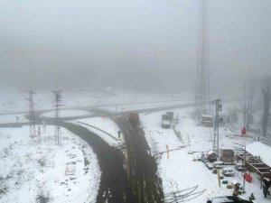 Zonguldak’ta Kar Ve Sis