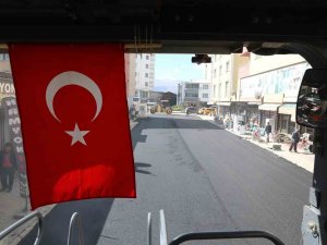 Iğdır Belediyesinden Yol Asfaltlama Çalışması