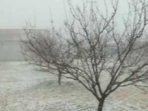 Deprem Bölgesi Malatya’da Yüksek Kesimler Beyaza Büründü