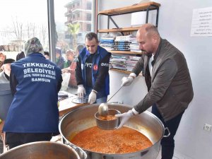 Tekkeköy’den Ramazan Sofralarına Sıcak Yemek