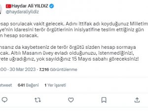 Ak Parti’li Yıldız’dan Akşener’i Terleten Sorular