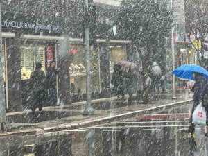 Düzce’de Kar Kalınlığı 30 Santimetreye Ulaştı