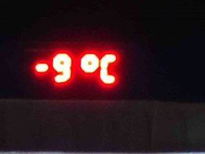 Ankara’da Mart Ayının Son Gecesinde Termometreler Eksi 9’u Gördü