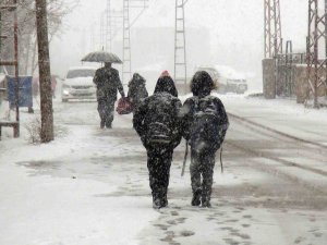 Ahlat’ta Kar Yağışı Etkili Oluyor