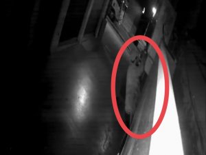 Kedi Gibi Duvara Tırmanan Hırsız, Güvenlik Kameralarından Kaçamadı