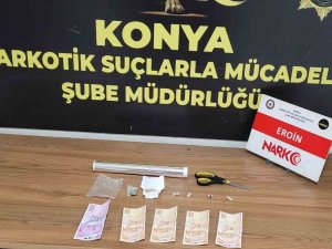 Konya’da İş Yerine Uyuşturucu Baskını: 1 Tutuklama