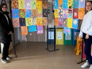 Hisarcık 15 Temmuz Şehitleri Anadolu Lisesinde Ebru Sanatı Etkinliği