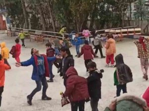 Mart Sonu Ceylanpınar’da Kar Sürprizi