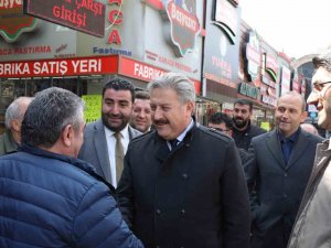 Başkan Palancıoğlu’ndan Esnaf Ziyareti