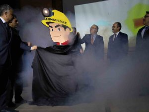 Zonguldak’ın Spor Maskotu ’Kömürcan’ Tanıtıldı