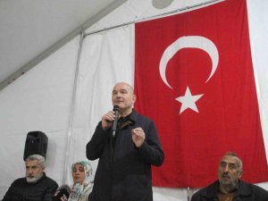 İ̇çişleri Bakanı Soylu: "Vatandaşımızı Yalnız Bırakmadık"