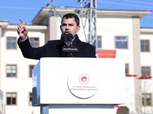 Bakan Kurum, Temel Atma Töreninde Önemli Açıklamalarda Bulundu