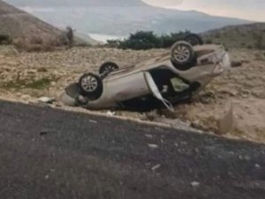 Mardin’de Kontrolden Çıkan Otomobil Takla Attı: 1 Ölü, 3 Yaralı