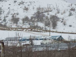 Erzincan’ın Köylerinde Kış Mesaisi Sürüyor