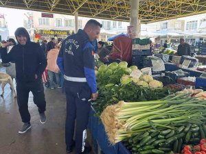 Ortaca Pazarında Etiket Denetimleri Sürüyor