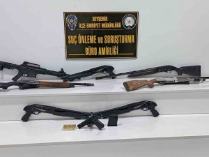 Konya’da Kaçak Silah Operasyonu