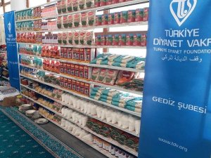Gediz’de İyilik Çarşısı İhtiyaç Sahiplerinin Yanında