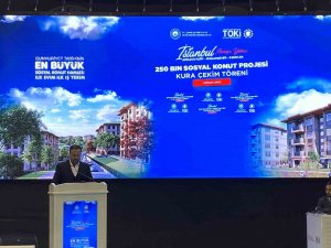 İ̇stanbul’da 250 Bin Sosyal Konut Projesi’nin Kura Heyecanı Yaşandı