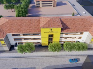 Ezine Gazi 24 Derslikli İ̇lkokulu Tamamlanmak Üzere