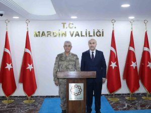 Jandarma Genel Komutanı Orgeneral Arif Çetin Mardin’de
