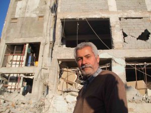 Depremde Ağır Hasar Alan Künefe Salonuna Hüzünlü Bakış