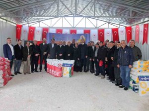 Amasya’da Çiftçilere Ayçiçek Tohumu Desteği